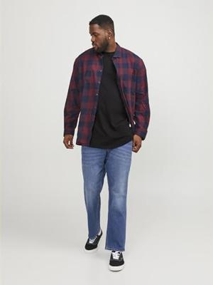 Grote maat heren T-shirt - ronde hals - Big sizes heren ondershirt korte mouwen