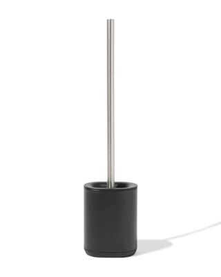 HEMA Toiletborstel siliconen zwart (zwart)