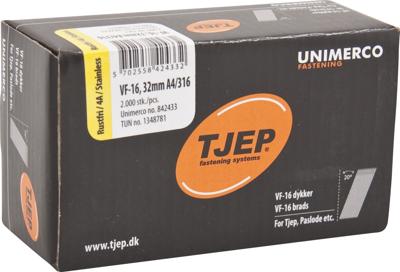 Tjep VF-16 32mm Nagels RVS 20 graden 2000 Stuks 842433