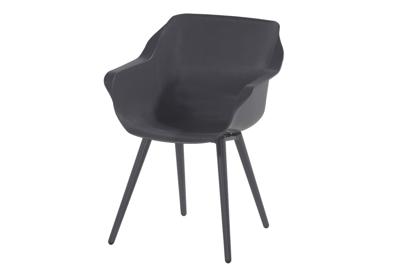 Hartman Tuinstoel 'Sophie Studio' met armleuning, kleur Antraciet Hartman Tuinstoel 'Sophie Studio' met armleuning, kleur Antraciet