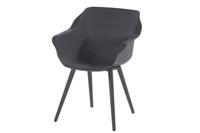 Hartman Tuinstoel 'Sophie Studio' met armleuning, kleur Antraciet - thumbnail