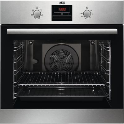 AEG BES33101ZM Elektrische oven 72 l A Zwart, Roestvrijstaal