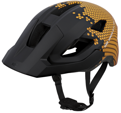 Fietshelm KED Embrace Jr S-M (52-58cm) - mat Zwart bordeauxrood