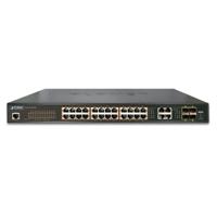 Planet GS-4210-24P4C netwerk-switch Managed L2/L4 Gigabit Ethernet (10/100/1000) Power over Ethernet (PoE) 1U Blauw - thumbnail