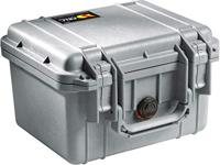 Peli 1300 Protector Case Voor Kwetsbare Instrumenten, Foto- En Video Apparatuur En Drones, Ip67 Water- En Stofdicht, Capaciteit: 6L, Gemaakt In De Vs, Zonder Schuim, Kleur: Zilver - thumbnail