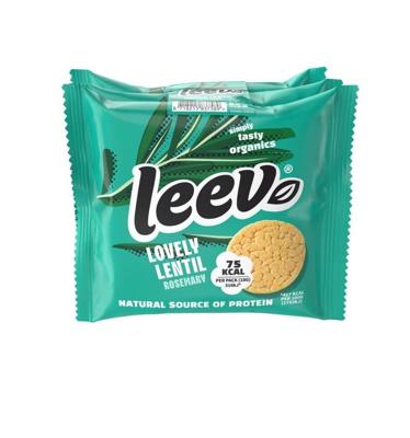 Leev Bio Lovely Lentil Cakes Rosemary
