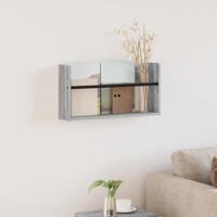 Tijdschrift Rek Grijs Sonoma 60 x 12 x 30 cm Bewerkt hout - thumbnail