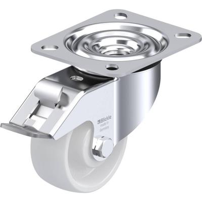 Blickle LE-PO 75R-FI Zwenkwiel met rem Wieldiameter: 75 mm Draagvermogen (max.): 150 kg 1 stuk(s)