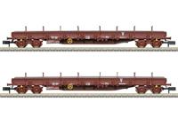 MiniTrix 18290 N platte wagenset van de SNCF - thumbnail