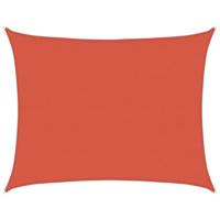 VidaXL Zonnezeil 160 g/m² 6x8 m hdpe terracottakleurig - thumbnail