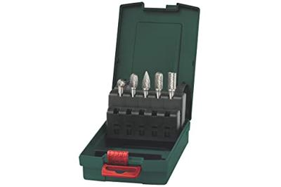 Metabo 628403000 Freesset Schachtdiameter 6 mm 5-delig Metabo 628403000 Freesset Schachtdiameter 6 mm 5-delig
