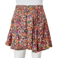 Kinderrokje met bloemenprint 104 meerkleurig - thumbnail
