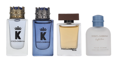 Dolce & Gabbana Miniatures Set Eau de Toilette 20 ml Heren Giftset Dolce & Gabbana Miniatures Set Eau de Toilette 20 ml Heren Giftset