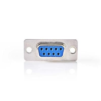Nedis D-Sub-Chassisdeel | D-SUB 9-Pins Female | Zilver | Doos - CCGB52801ME
