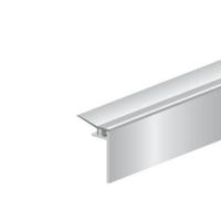 Ellen opbouw tochtprofiel - ANB 16 - 2300 mm - geanodiseerd aluinium - thumbnail