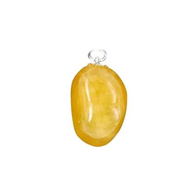 Ruben Robijn Edelsteenhanger calciet geel (1 st)