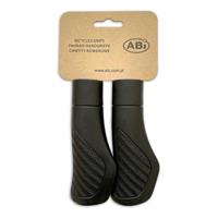 ABI tpe sebs fiets handvatten 130mm zwart - thumbnail