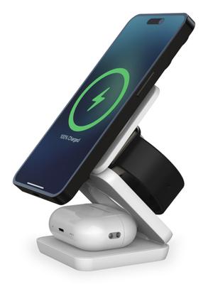 Draadloze oplader KSIX Cube 3en1