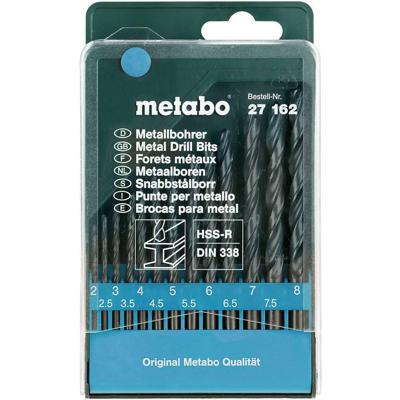 Metabo Accessoires Borencassette, 13 spiraalboren HSS R - 627162000
