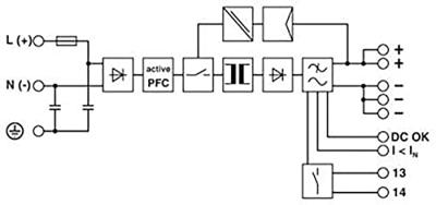 Phoenix Contact 2866721 DIN-rail netvoeding 12 V/DC 20 A 240 W Aantal uitgangen:1 x Inhoud 1 stuk(s)