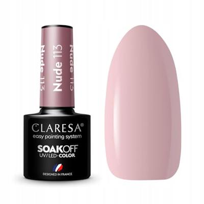 Claresa uv/led gellak 5ml nude 113 Claresa uv/led gellak 5ml nude 113