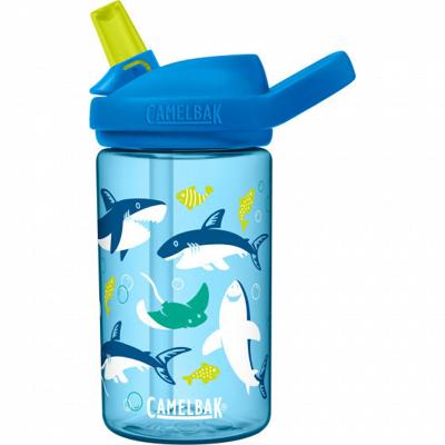 CamelBak drinkbeker Eddy+ Shark's junior 0,4 liter lichtblauw CamelBak drinkbeker Eddy+ Shark's junior 0,4 liter lichtblauw