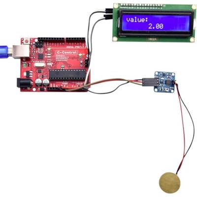 TRU COMPONENTS Piëzo-trilsensor Geschikt voor Arduino