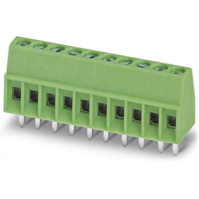 Phoenix Contact 1725737 Klemschroefblok 0.50 mm² Aantal polen 10 Groen 100 stuk(s) Phoenix Contact 1725737 Klemschroefblok 0.50 mm² Aantal polen 10 Groen 100 stuk(s)