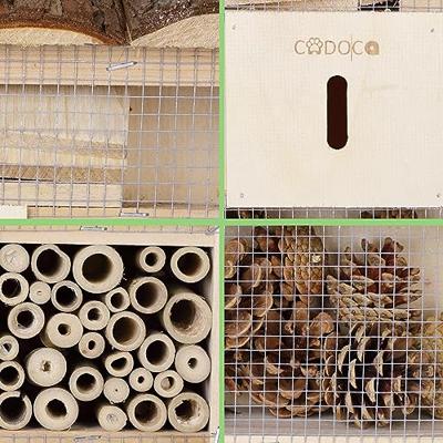 Insectenhotel nestkastje 30,5x9,5x31cm - thumbnail