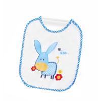 Interbaby slabbetje Ezel junior 20 x 25 cm katoen - thumbnail