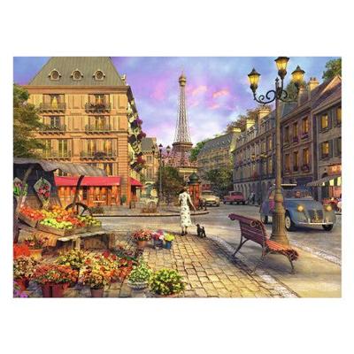 Ravensburger legpuzzel wandeling door parijs, 500st.