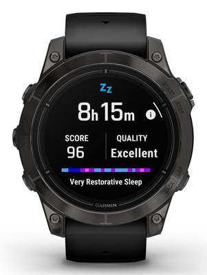 Garmin epix Pro (Gen 2) Sapphire Edition 3,3 cm (1.3") AMOLED 47 mm Digitaal 416 x 416 Pixels Touchscreen Zwart Wifi GPS