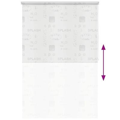 Rolgordijn voor douche 160x240 cm splash Rolgordijn voor douche 160x240 cm splash