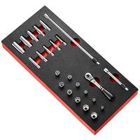Facom module doppen 1/4" 6-kant - inch ( foam) - MODM.RL1U - thumbnail