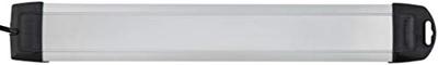 Stekkerdoos Premium-Alu-Line 10-Wegs 3.00 m Aluminium/Zwart - Geaard