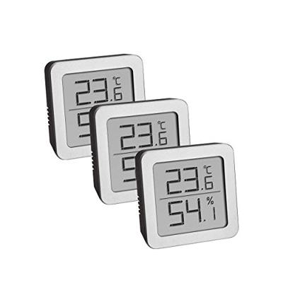 TFA Dostmann 95.2019.54 Thermo- en hygrometer Zilver, Zwart