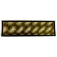 Shenzhen LeSun LED-naamplaatje Oranje 44 x 11 Pixel (b x h x d) 93 x 30 x 6 mm 125912 - thumbnail