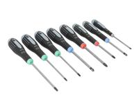 Bahco Schroevendraaier ERGO™ | driecomponentengreep | gleuf | Phillips | Pozidriv | TORX® - 8 stuks - BE-9872 - thumbnail