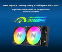 Montech Hyper Flow 240 ARGB Zwart - thumbnail