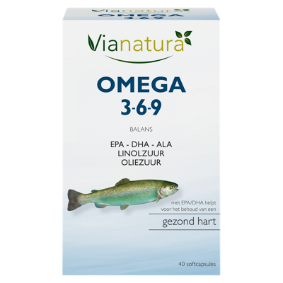 Vianatura Omega 3 6 9 40 Capsules