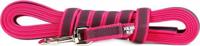 Lange lijn hond - Antislip - 20mm x 5m - Roze - thumbnail