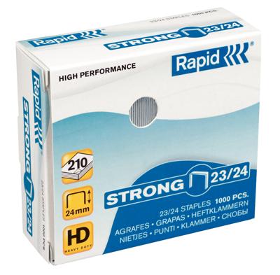 Nieten Rapid 23/24 gegalvaniseerd strong 1000 stuks Nieten Rapid 23/24 gegalvaniseerd strong 1000 stuks