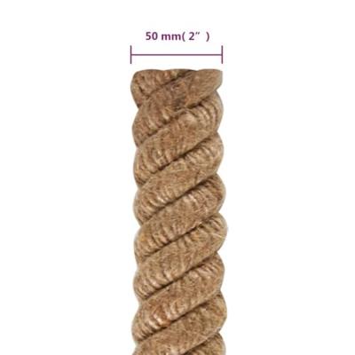 VidaXL Touw 10 m lang 50 mm dik jute