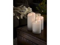 Konstsmide 1841-100 LED-kaars met echte was Wit Warmwit (Ø x h) 100 mm x 160 mm - thumbnail