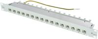 Telegärtner J02022A0050 schakelbord - schakelpanelen (10 Gigabit Ethernet, RJ45, Cat6a, grijs, 482,6 mm, 44 mm) - thumbnail