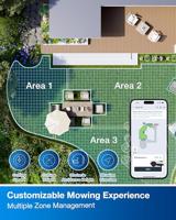 Ecovacs GOAT O500 Panorama Robotgrasmaaier Batterij/Accu Zwart, Wit - thumbnail