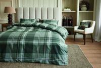 Rivièra Maison Rivièra Maison Dekbedovertrek Tartan Check Groen 240x200/220 cm - thumbnail