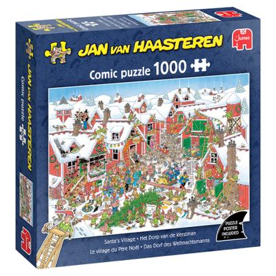 Het Dorp van de Kerstman - Jan v Haasteren Puzzel 1000 Stukjes
