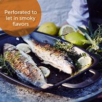 Black Steel BBQ grillschaal 38x27 cm - thumbnail