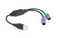 USB naar PS/2 adapterkabel, 0,3 m - thumbnail
